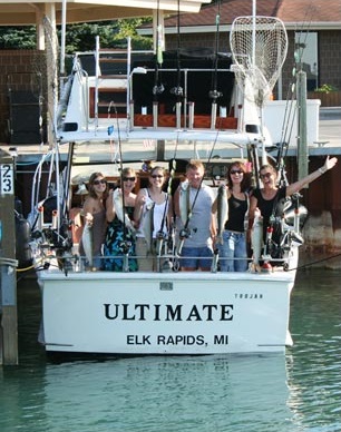 Ultimate Charter Fishing Traverse City, Elk Rapids Michigan